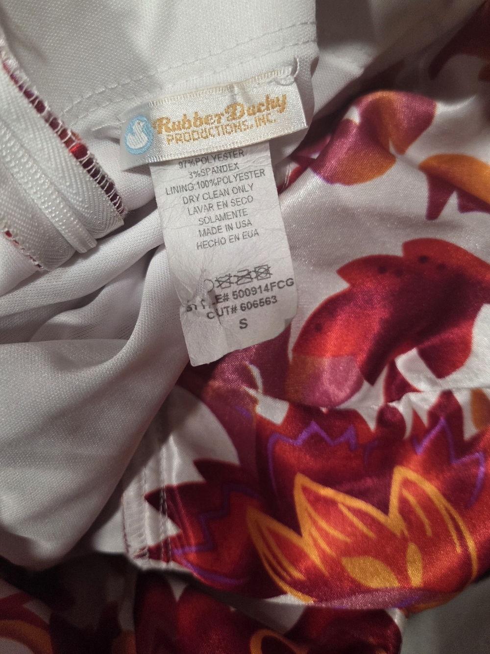Rubber Ducky Red & Orange Floral Maxi Dress - Picture 6 of 6